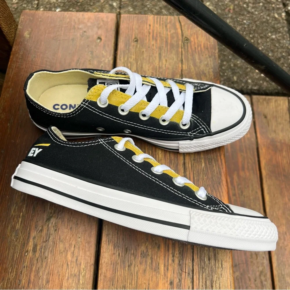 CONVERSE ALL STAR SNEAKERS  EY ERNST YOUNG CUSTOM   SIZE 5.5 - Picture 10 of 11